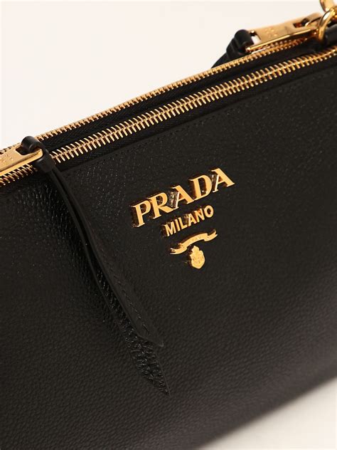 borse prada nere manico tracolla|Prada Borsa a Spalla Re.